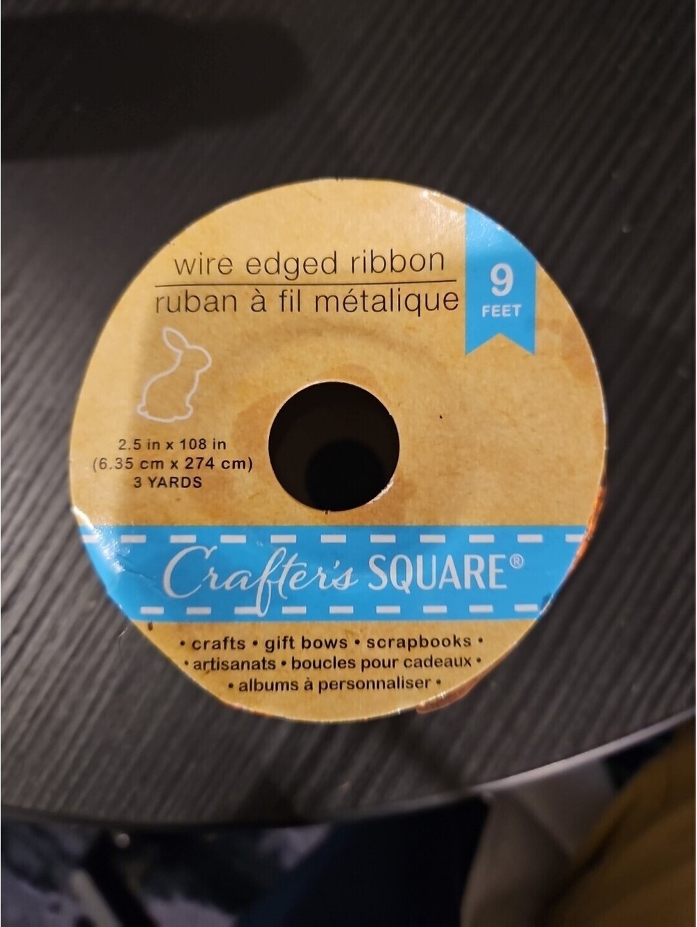 Ribbon 2.5 X 3 Yards. CARROTS New